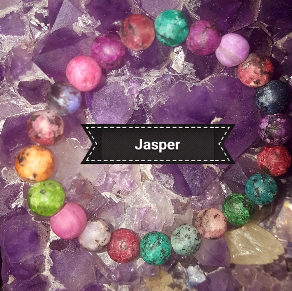 8mm jasper bracelet